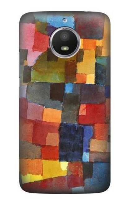 S3341 Paul Klee Raumarchitekturen Case For Motorola Moto E4 Plus