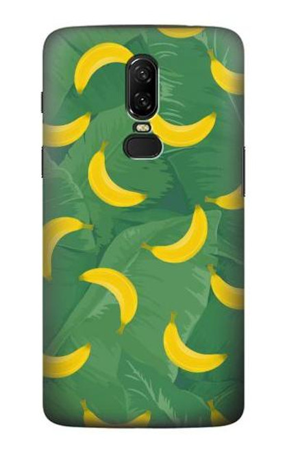 S3286 Banana Fruit Pattern Case For OnePlus 6