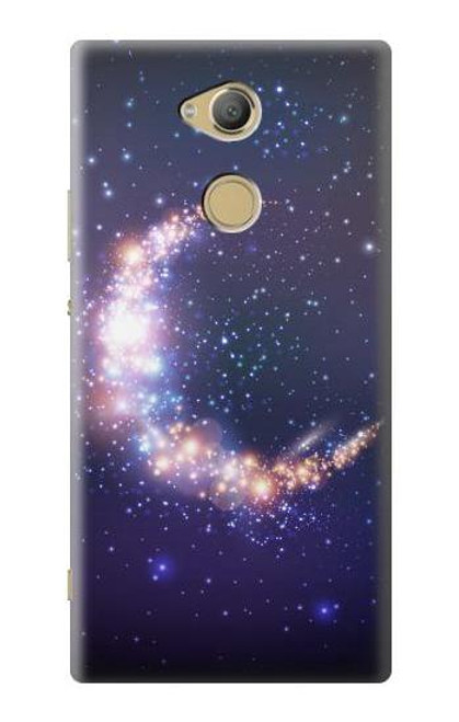 S3324 Crescent Moon Galaxy Case For Sony Xperia XA2 Ultra