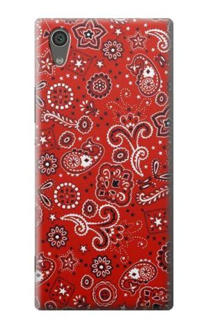 S3354 Red Classic Bandana Case For Sony Xperia XA1