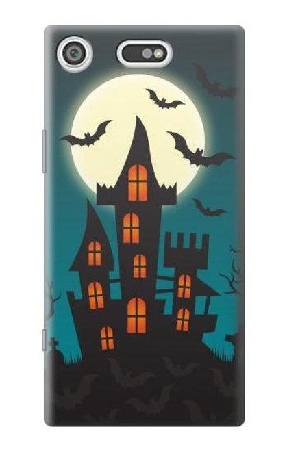 S3268 Halloween Festival Castle Case For Sony Xperia XZ1