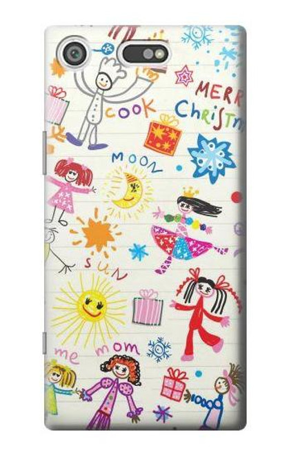S3280 Kids Drawing Case For Sony Xperia XZ1
