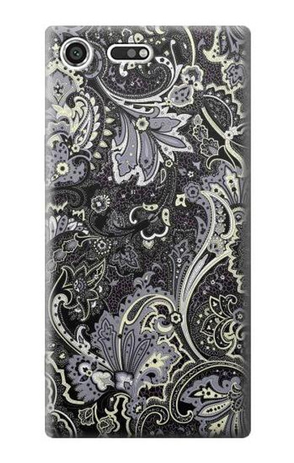 S3251 Batik Flower Pattern Case For Sony Xperia XZ Premium