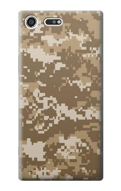 S3294 Army Desert Tan Coyote Camo Camouflage Case For Sony Xperia XZ Premium