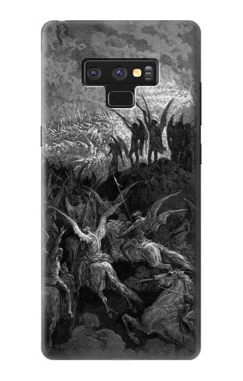 S1026 Gustave Dore Paradise Lost Case For Note 9 Samsung Galaxy Note9