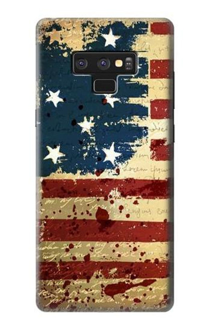 S2349 Old American Flag Case For Note 9 Samsung Galaxy Note9