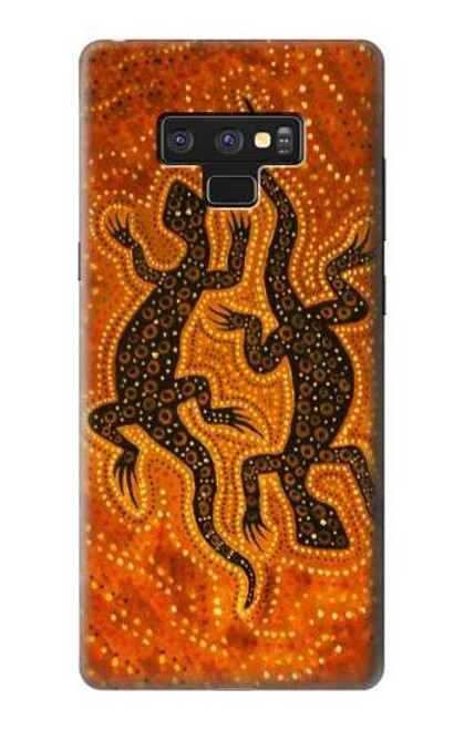S2901 Lizard Aboriginal Art Case For Note 9 Samsung Galaxy Note9