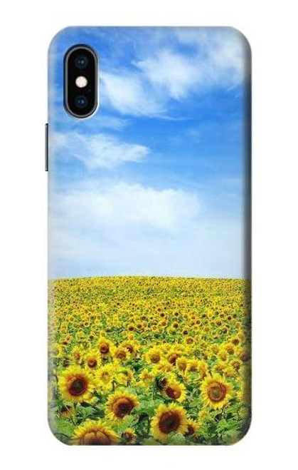 S0232 Sunflower Case For iPhone X, iPhone XS