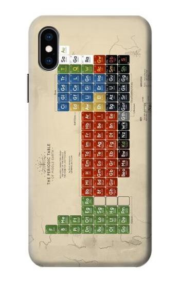 S1695 The Periodic Table of Middle Earth Case For iPhone X, iPhone XS