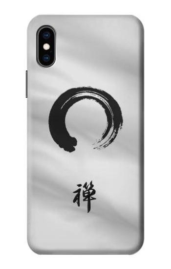 S2398 Zen Buddhism Symbol Case For iPhone X, iPhone XS