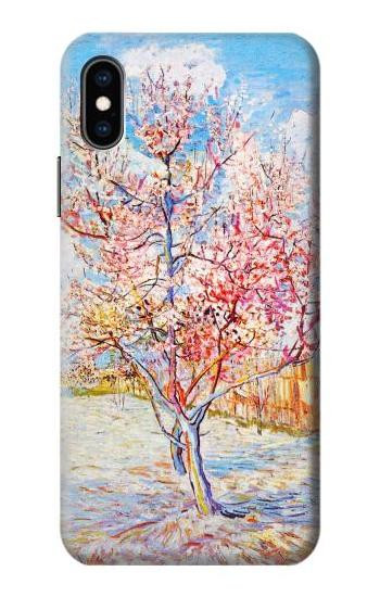 S2450 Van Gogh Peach Tree Blossom Case For iPhone X, iPhone XS