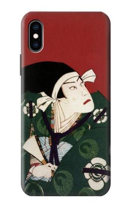 S2498 Japan Art Toyohara Kunichika Case For iPhone X, iPhone XS