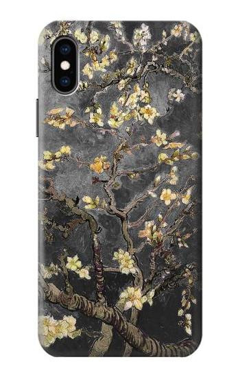 S2664 Black Blossoming Almond Tree Van Gogh Case For iPhone X, iPhone XS
