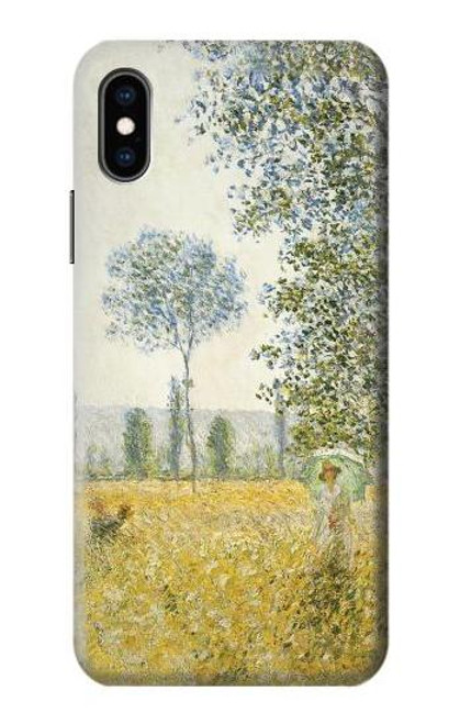 S2682 Claude Monet Fields In Spring Case For iPhone X, iPhone XS S2682 Claude Monet Fields In Spring Case For iPhone X, iPhone XS