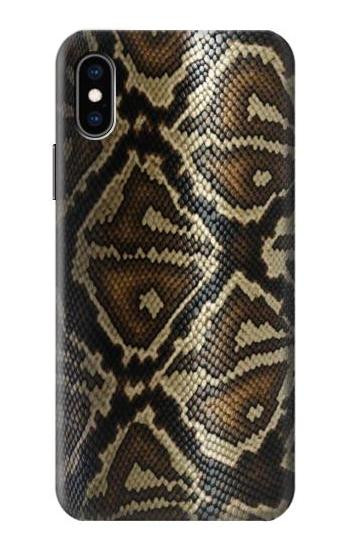 S2712 Anaconda Amazon Snake Skin Graphic Printed Case For iPhone X, iPhone XS