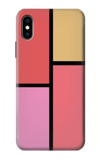 S2795 Cheek Palette Color Case For iPhone X, iPhone XS