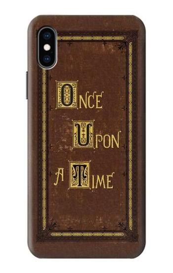 S2824 Once Upon a Time Book Cover Case For iPhone X, iPhone XS