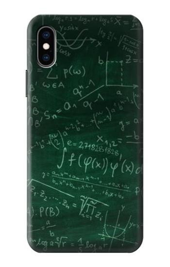 S3190 Math Formula Greenboard Case For iPhone X, iPhone XS