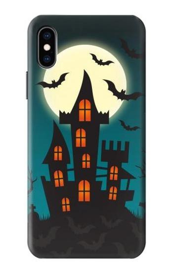 S3268 Halloween Festival Castle Case For iPhone X, iPhone XS
