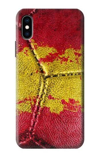 S3315 Spain Flag Vintage Football Graphic Case For iPhone X, iPhone XS