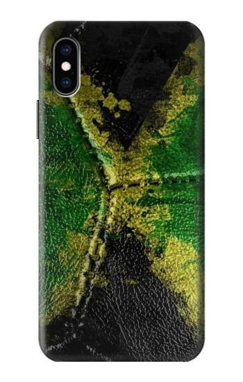 S3319 Jamaica Flag Vintage Football Graphic Case For iPhone X, iPhone XS