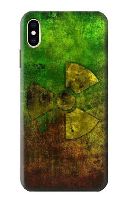S3202 Radioactive Nuclear Hazard Symbol Case For iPhone XS Max