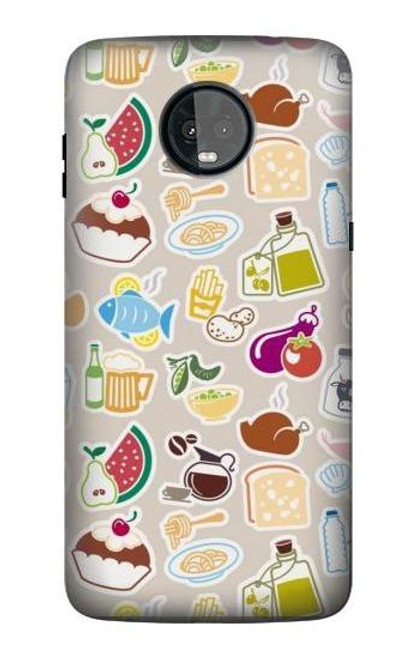S2321 Food and Drink Seamless Case For Motorola Moto Z3, Z3 Play