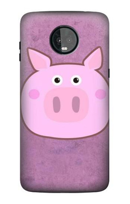 S3269 Pig Cartoon Case For Motorola Moto Z3, Z3 Play