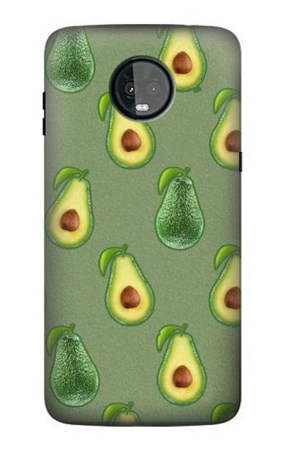 S3285 Avocado Fruit Pattern Case For Motorola Moto Z3, Z3 Play