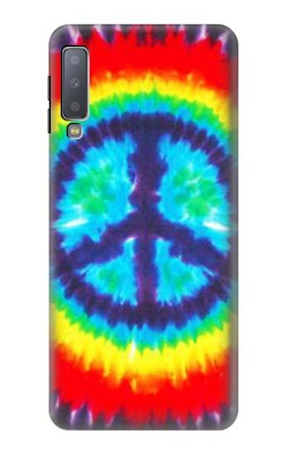 S1870 Tie Dye Peace Case For Samsung Galaxy A7 (2018)