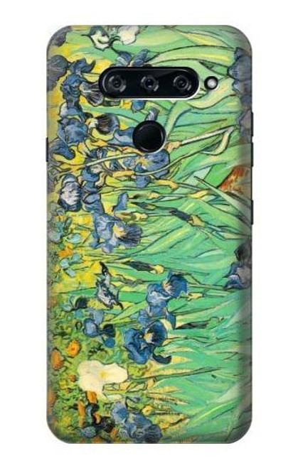 S0210 Van Gogh Irises Case For LG V40, LG V40 ThinQ