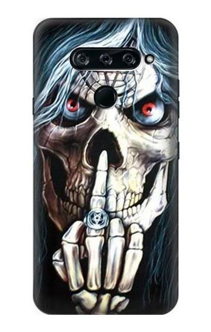 S0222 Skull Pentagram Case For LG V40, LG V40 ThinQ