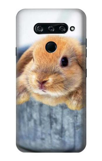 S0242 Cute Rabbit Case For LG V40, LG V40 ThinQ