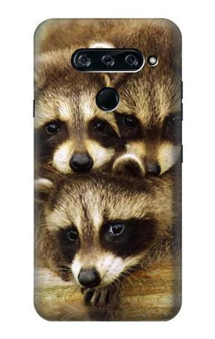 S0977 Baby Raccoons Case For LG V40, LG V40 ThinQ