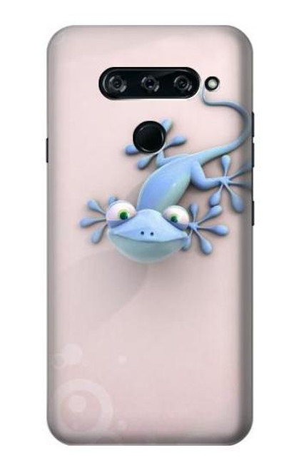 S1631 Funny Gecko Lizard Case For LG V40, LG V40 ThinQ