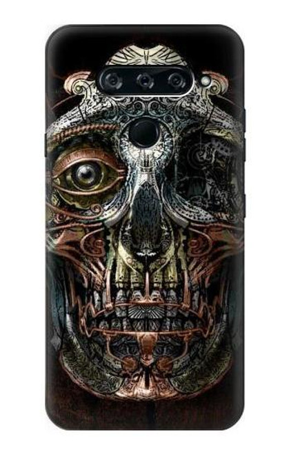 S1685 Steampunk Skull Head Case For LG V40, LG V40 ThinQ