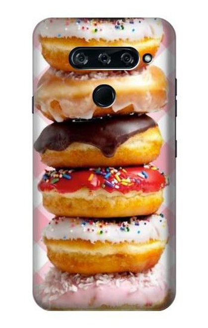 S2431 Fancy Sweet Donuts Case For LG V40, LG V40 ThinQ