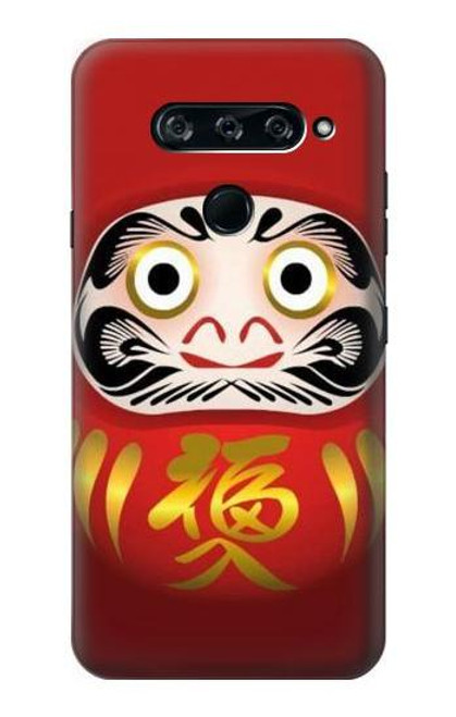 S2839 Japan Daruma Doll Case For LG V40, LG V40 ThinQ