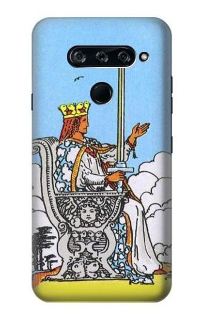 S3068 Tarot Card Queen of Swords Case For LG V40, LG V40 ThinQ