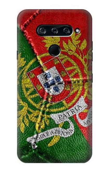 S3300 Portugal Flag Vintage Football Graphic Case For LG V40, LG V40 ThinQ