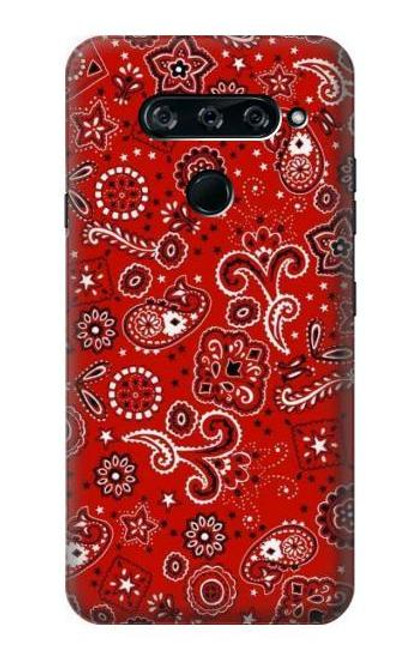 S3354 Red Classic Bandana Case For LG V40, LG V40 ThinQ