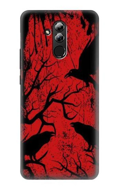 S3325 Crow Black Blood Tree Case For Huawei Mate 20 lite