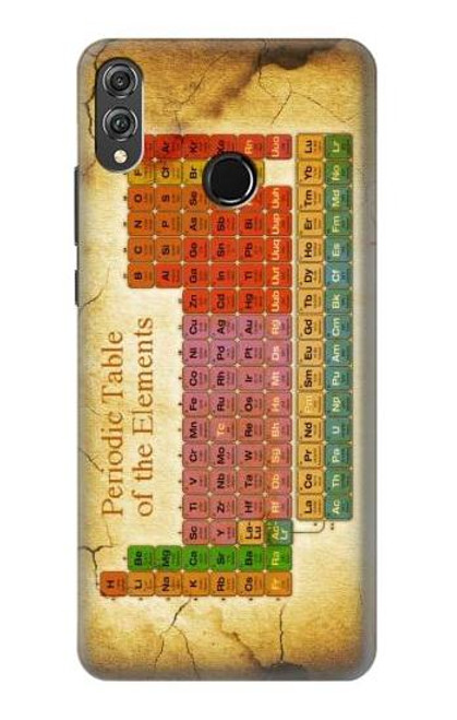 S2934 Vintage Periodic Table of Elements Case For Huawei Honor 8X