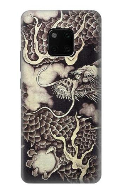 S2719 Japan Painting Dragon Case For Huawei Mate 20 Pro