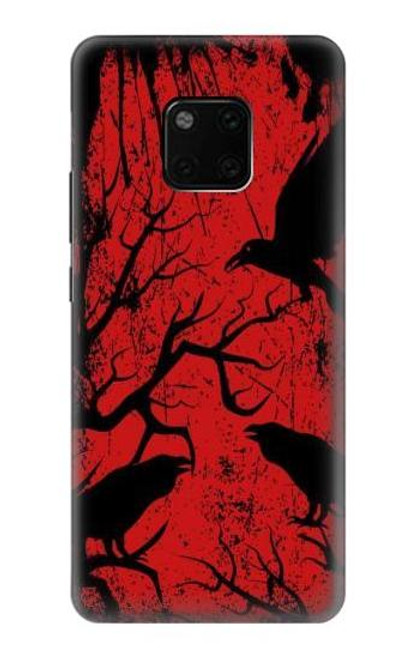 S3325 Crow Black Blood Tree Case For Huawei Mate 20 Pro