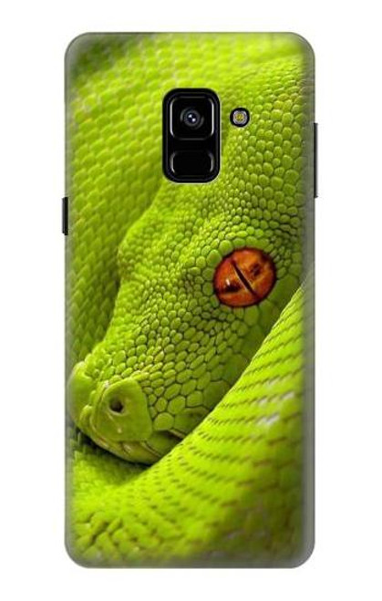S0785 Green Snake Case For Samsung Galaxy A8 (2018)