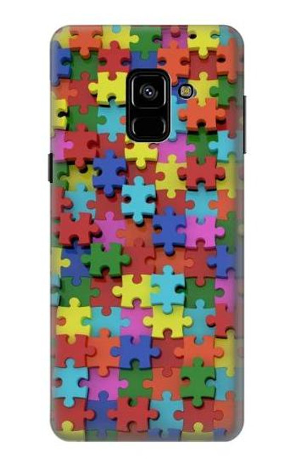 S0816 Puzzle Case For Samsung Galaxy A8 (2018)