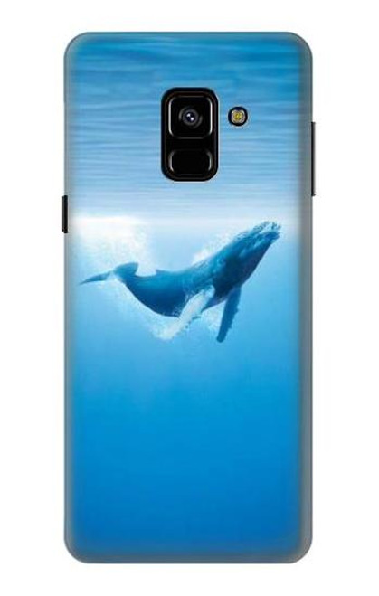 S0843 Blue Whale Case For Samsung Galaxy A8 (2018)