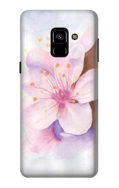 S1415 Sakura Blossom Art Case For Samsung Galaxy A8 (2018)