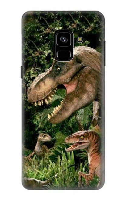 S1452 Trex Raptor Dinosaur Case For Samsung Galaxy A8 (2018)